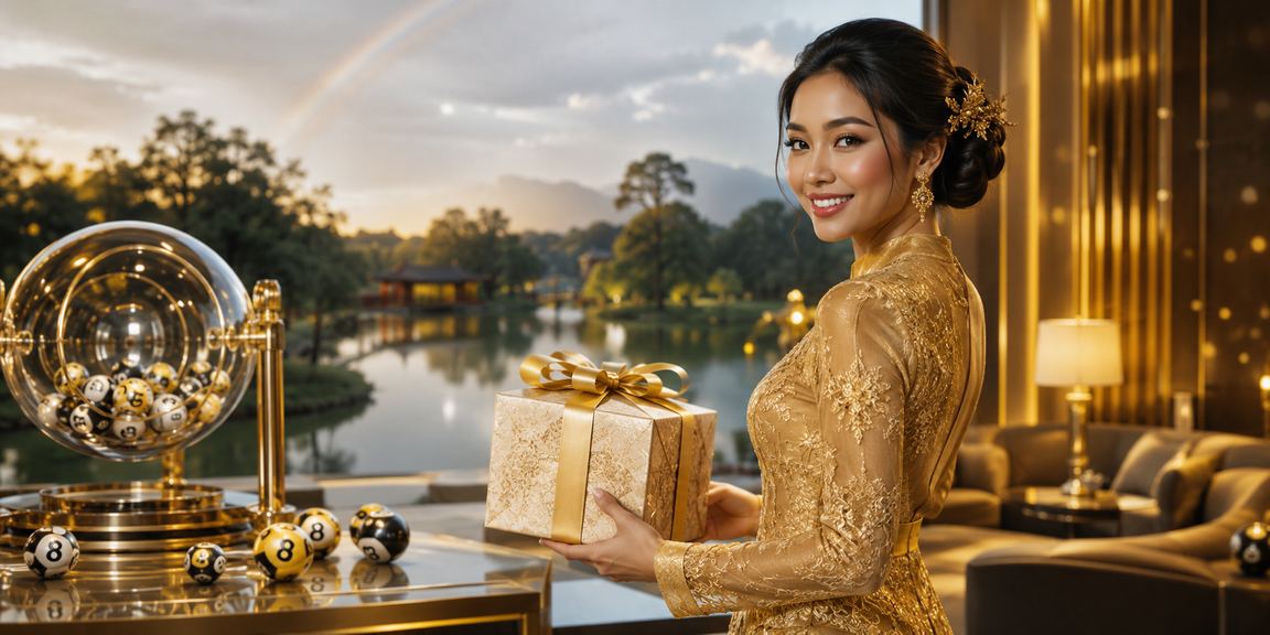 Pemain loteri Malaysia dalam pakaian kebaya menikmati faedah program VIP live4d